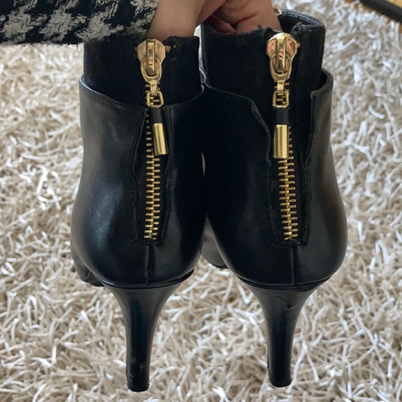 Genuine leather and suede booties - Picture 2 of 4